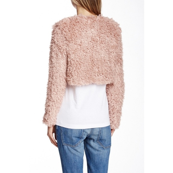 Faux Fur Cropped Shrug - Picture 2 of 2